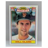 1987 Topps 86 Rookies #4 Will Clark