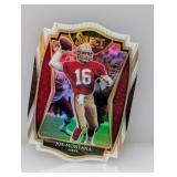 2020 Joe Montana Select Premier Level White Prizm