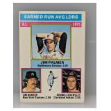 1976 Topps Leaders Eckersley RC/Palmer/Hunter C/C