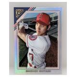 2022 Topps Gallery Shohei Ohtani Foil SP Corner