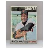 1970 Topps Baseball Willie McCovey HOF 250 Corner