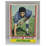 1974 Topps #377 Jim Marshall Corners
