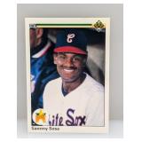 1990 UD #17 RC Sammy Sosa Corner