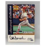 Bob Forsch 1999 Fleer Greats of the Game Auto Edge