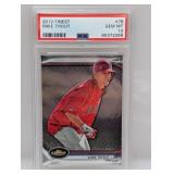 2012 Mike Trout Topps Finest #78 PSA 10