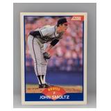 1989 Score #616 RC John Smoltz HOF Edges/Corners