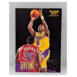 1996-97 Kobe Bryant Fleer RC Minor Surface Lines