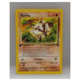 Pokemon 1999 1st Edition Mankey 55