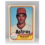 1981 Nolan Ryan Fleer #57 Stain