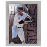 1996 Metal Universe Ken Griffey Jr Heavy Metal 4