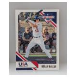 2020 Panini 18U #45 Pre RC Nolan Mclean
