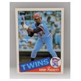 1985 Topps #536 Kirby Puckett RC HOF Twins