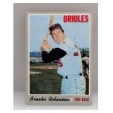 1970 Topps Baseball Brooks Robinson HOF Corners