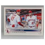 2022 Topps Update Shohei Ohtani MVP w/Trout US115