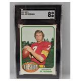 1976 Topps Joe Theismann 231 SGC 8