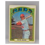 1972 Topps Pete Rose Reds Creases/Corners/Edges