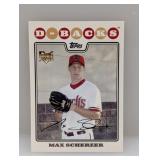 2008 Topps #UH280 RC Max Scherzer Corners