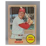 1968 Topps Roger Maris #330 Corners/Edges