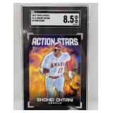 2023 Topps Update Ohtani Action Stars SGC 8.5