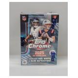 2025 Topps Chrome NFL Blaster Box