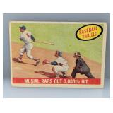 1959 Topps Stan Musial Thrills HOF Cardinals C/E