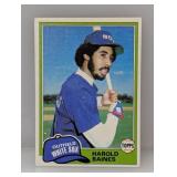 1981 Topps Harold Baines RC Corners/Edges/Surface