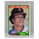 1981 Topps All-Star #100 Rod Carew Corners/Edge