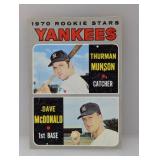 1970 Topps #189 Thurman Munson RC Yankees C/E/MK