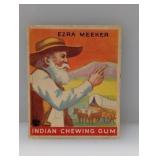 1933 Goudey Gum Ezra Meeker Indian Gum Series DMG