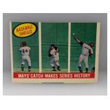 1959 Topps #464 Willie Mays Thrills HOF Giants S/C