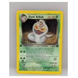Pokemon 2000 1st Ed Dark Arbok Holo 2 *ERROR YEAR