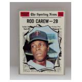 1970 Topps Baseball Rod Carew HOF Corners/Edges