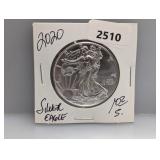 2020 1oz .999 Silv Eagle $1 Dollar