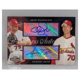Adam Wainwright Anthony Reyes RC 2006 Topps Autos