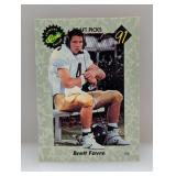 1991 Classic #30 RC Brett Favre HOF Corners/Edgers
