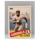 1985 Topps Trd. #24T RC Vince Coleman