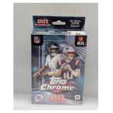 2025 Topps Chrome NFL Hanger Box