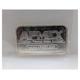 1oz .999 Silv APMEX Art Bar