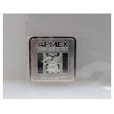 1oz .999 Silv APMEX Art Bar