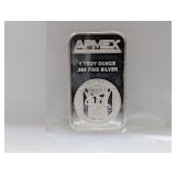 1oz .999 Silv APMEX Art Bar