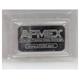 1oz .999 Silv APMEX Art Bar