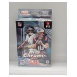 2025 Topps Chrome NFL Hanger Box