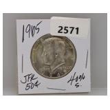 1965 40% Silv JFK Half $1 Dollar