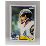 1982 Topps #230 Dan Fouts Edges