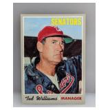 1970 Topps Baseball Ted Williams HOF Corners/Edge