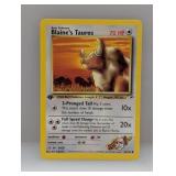 Pokemon 2000 1st Edition Blaines Tauros 64