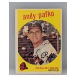 1959 Topps Andy Pafko #27ï¿½ Corners/Surface