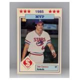 1985 Stars MVP #14 JOSE CANSECO