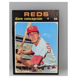 1971 Topps #14 Dave Concepcion RC Reds C/E