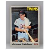 1970 Topps Harmon Killebrew HOF Twins Crease/C/E